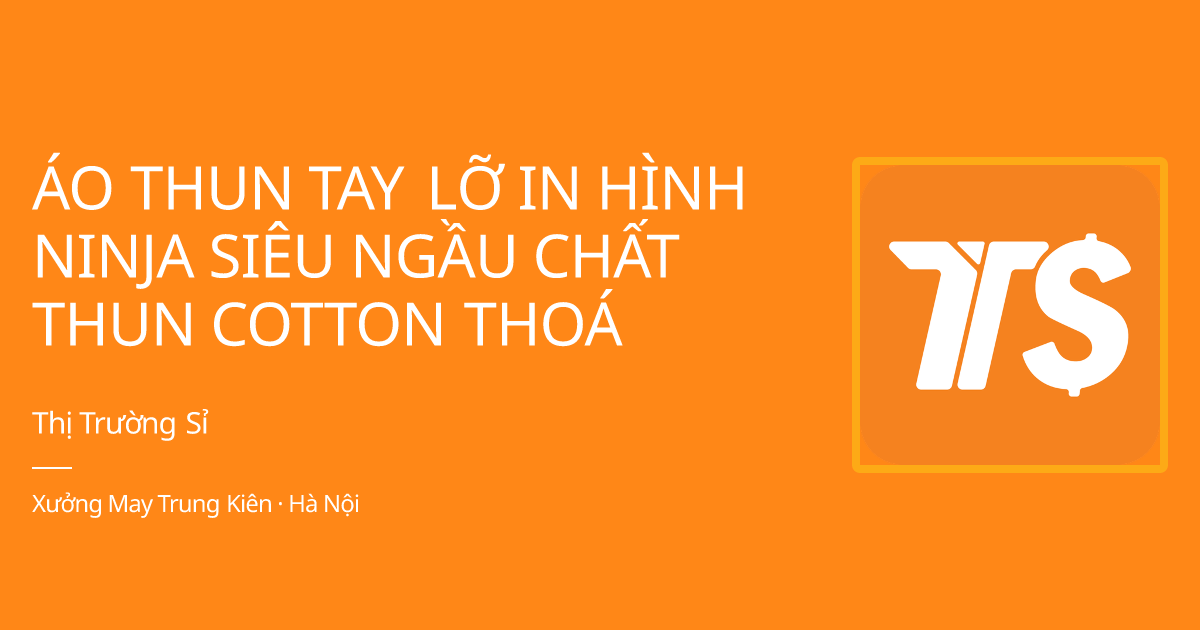 ÁO THUN TAY LỠ IN HÌNH NINJA SIÊU NGẦU CHẤT THUN ...