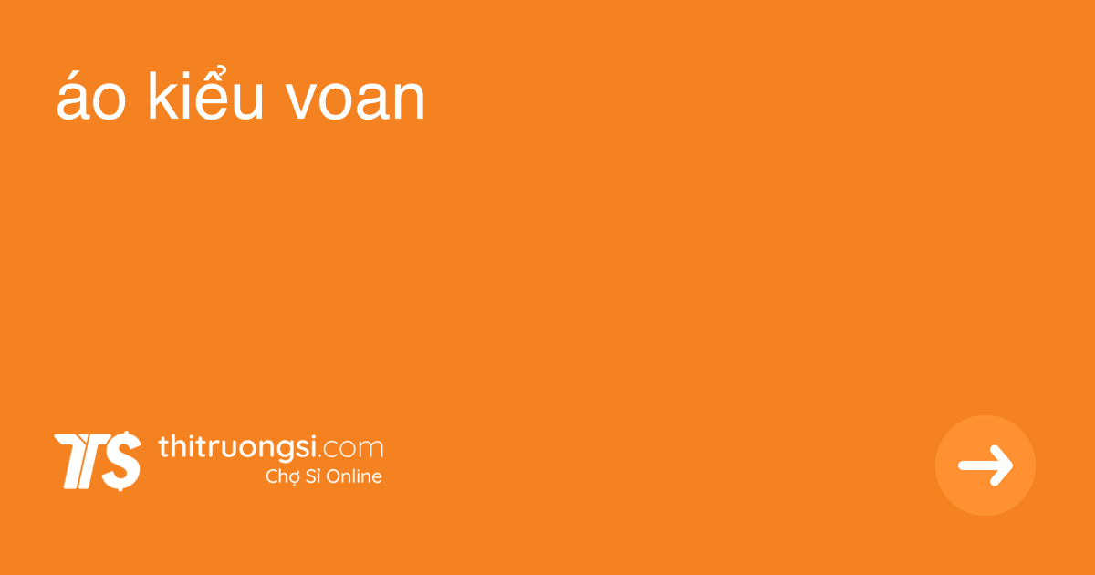 áo kiểu voan giá sỉ, giá bán buôn - Thị Trường Sỉ